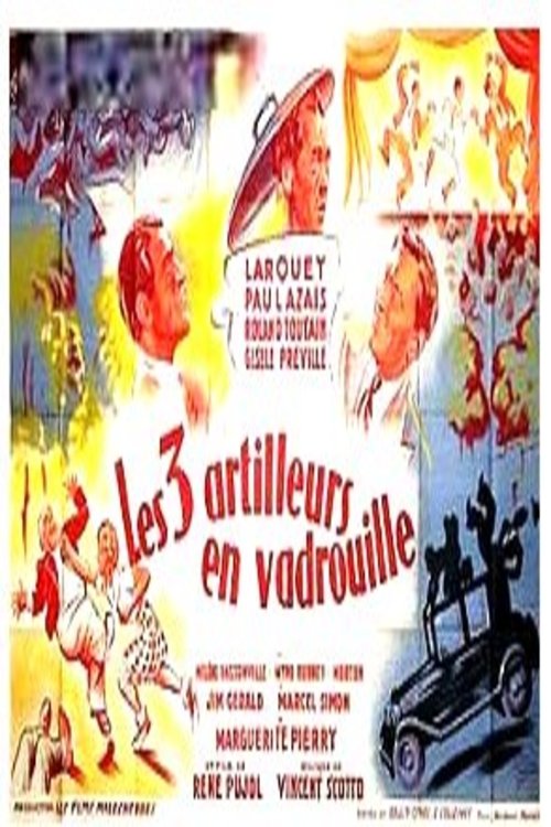 Trois artilleurs en vadrouille movie poster player
