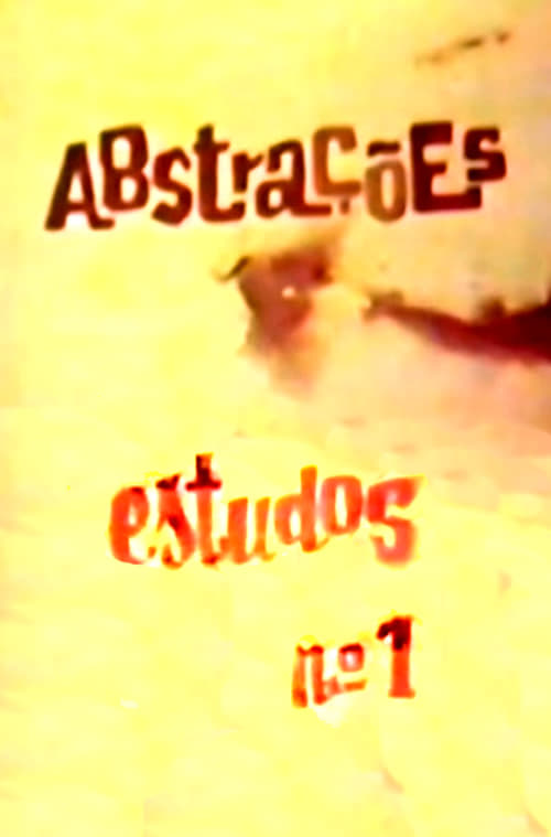 Poster Abstrações: Estudos n°. 1 1960