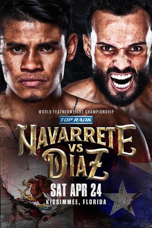 Poster Emanuel Navarrete vs. Christopher Diaz 2021