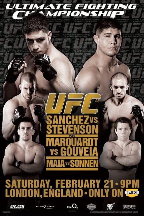 Poster UFC 95: Sanchez vs Stevenson 2009