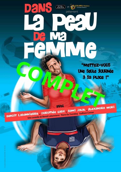 Dans la peau de ma femme movie poster player
