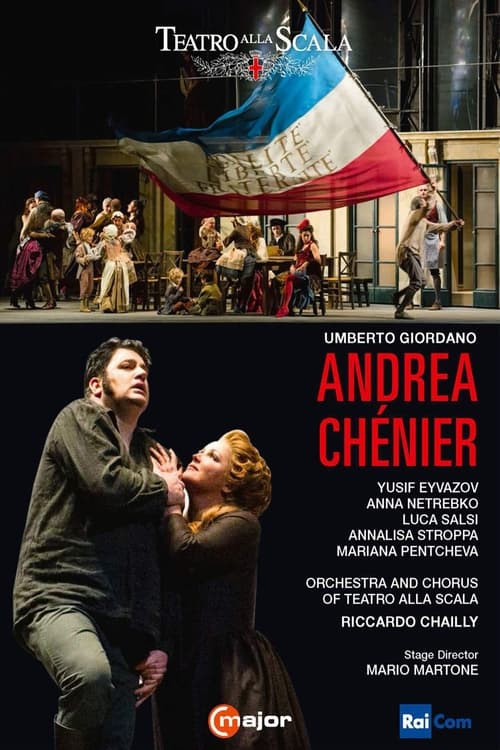 Poster Giordano: Andrea Chénier - Teatro alla Scala 2017