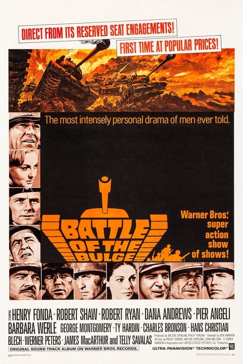 Grootschalige poster van Battle of the Bulge
