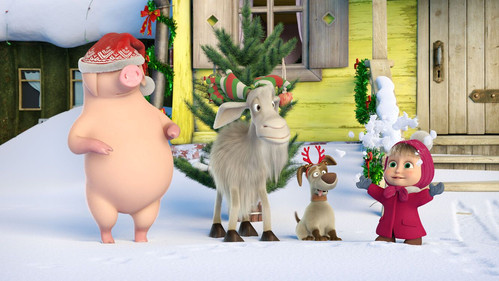 Masha en de beer - Winterpret en meer!