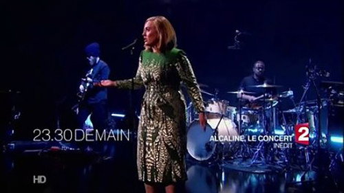 Adèle - Alcaline le Concert Backdrop Blur