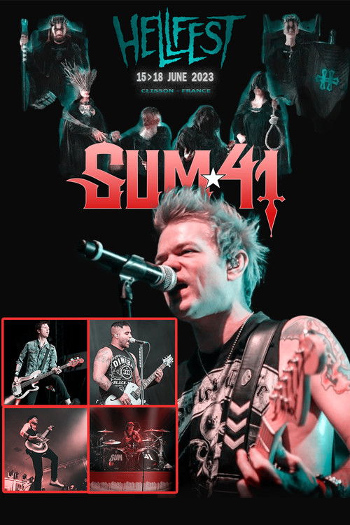 Sum 41 - Hellfest 2023 poster
