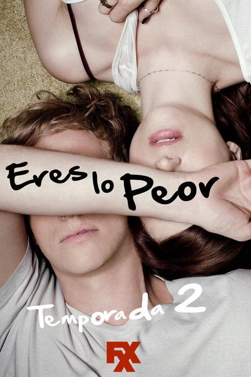 Póster de la temporada 2 de la serie Eres lo peor