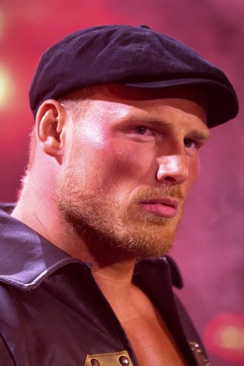 Foto de Luke Menzies interpretando a Ridge Holland en WWE WrestleMania 38 - Sunday