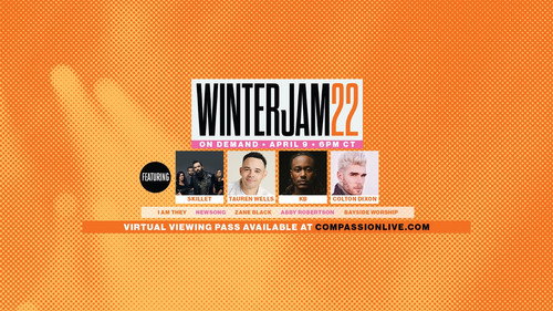 Winter Jam 2022 Virtual Watch Party Backdrop Blur