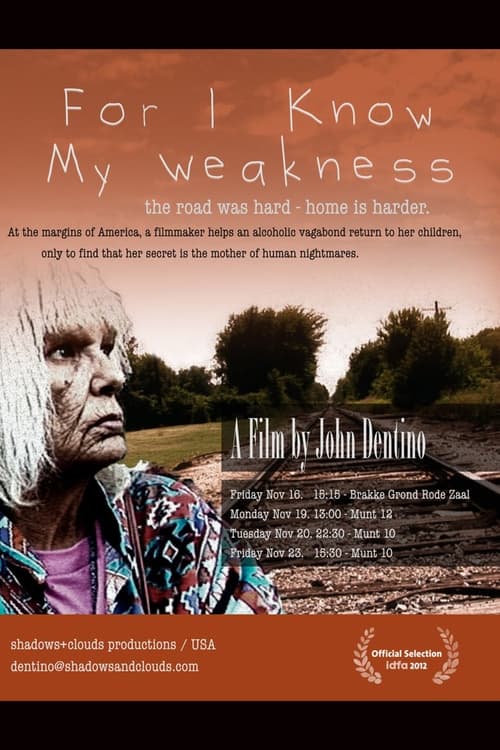 For I Know My Weakness poster