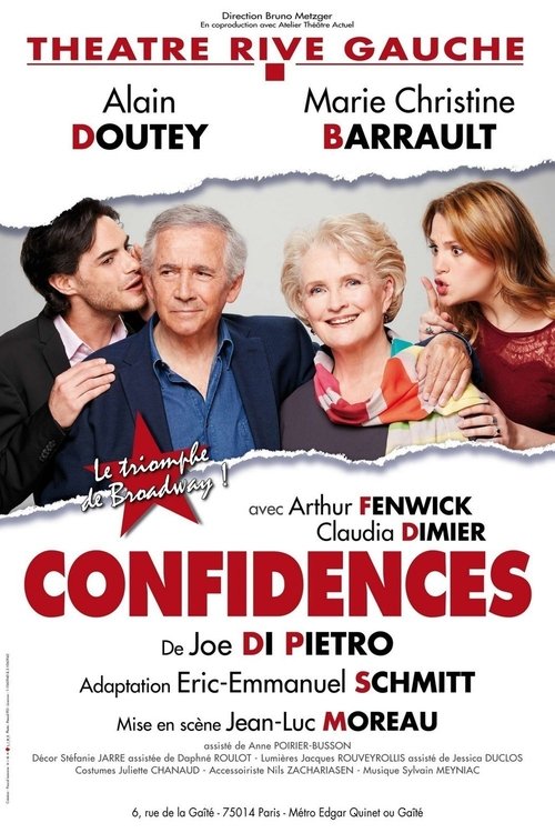 Confidences movie poster player