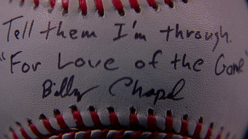 For Love of the Game