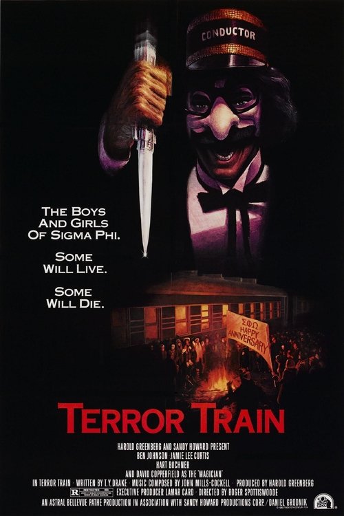 Grootschalige poster van Terror Train