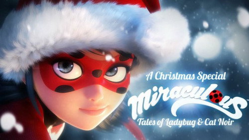Miraculous : Tales of Ladybug & Cat Noir Pire Noël Backdrop Blur