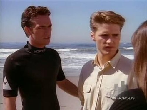 Escena del episodio 22 de la temporada 1 de la serie Beverly Hills, 90210