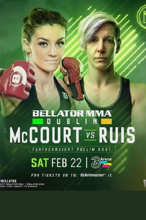 Bellator 240 McCourt vs Ruis movie poster player