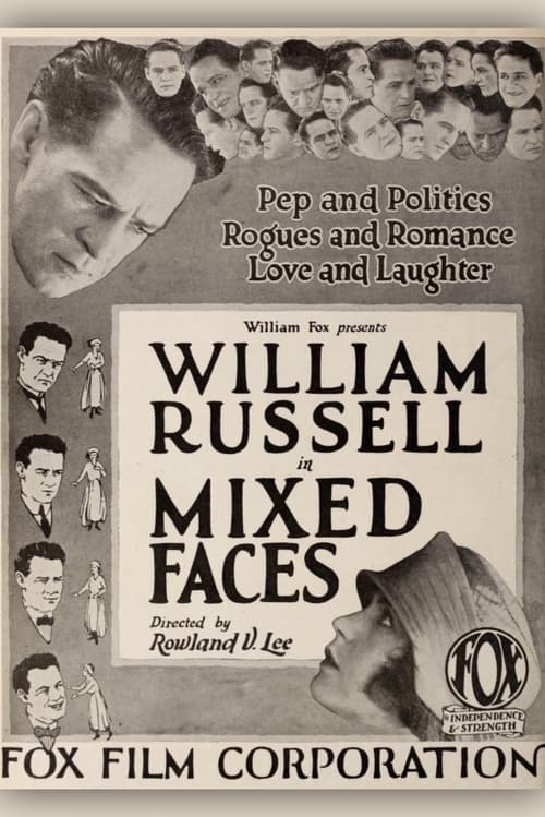 Poster Mixed Faces 1922