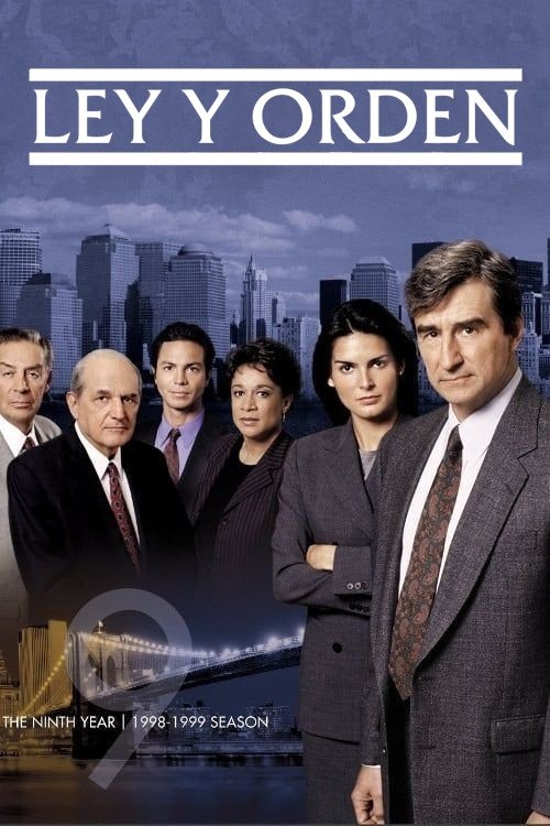 Póster de la temporada 9 de la serie Ley y orden