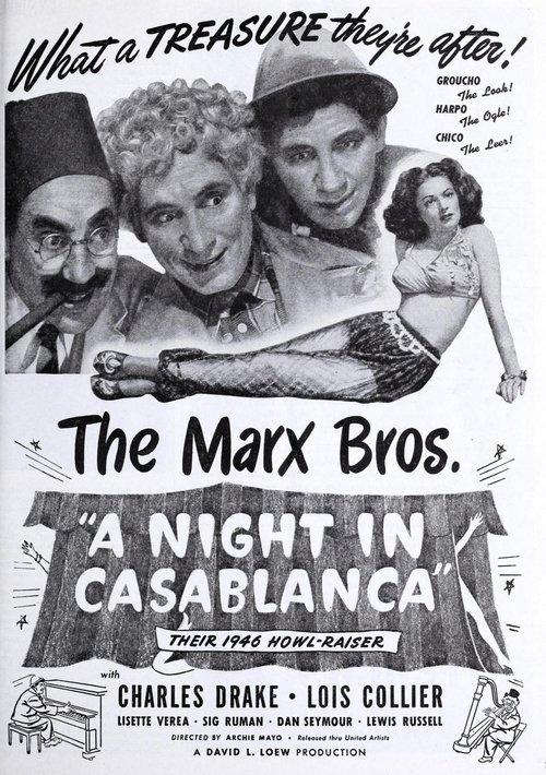 A Night in Casablanca poster