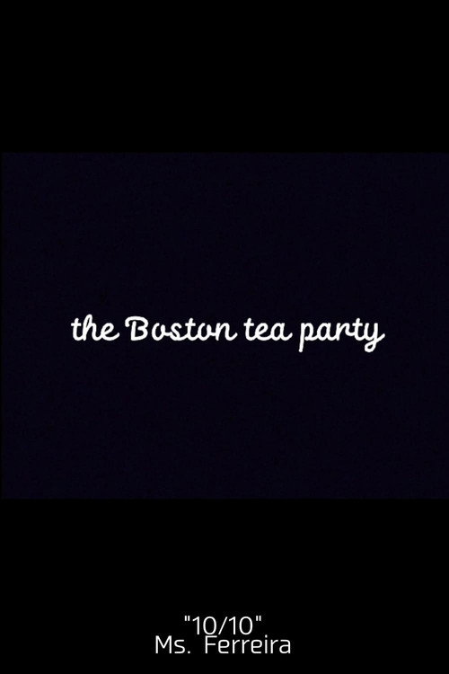 The Boston Tea Party