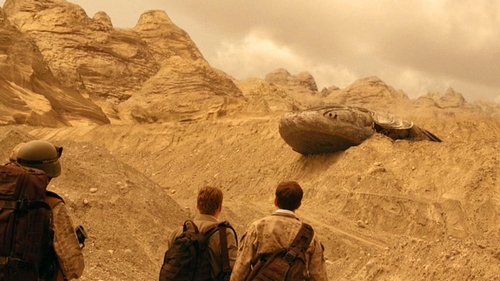 Escena del episodio 10 de la temporada 1 de la serie Stargate Universe