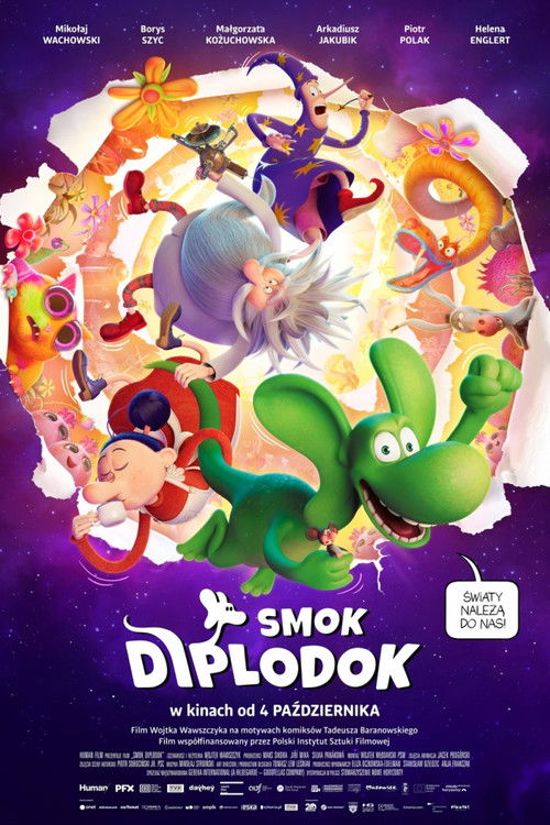 The Green Dinosaur poster