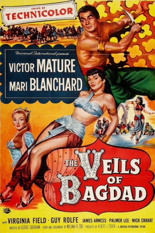 Poster The Veils of Bagdad 1953