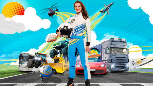 Catie's Amazing Machines - Season 1 Backdrop Blur