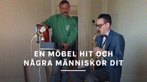 En möbel hit och några människor dit Backdrop Blur