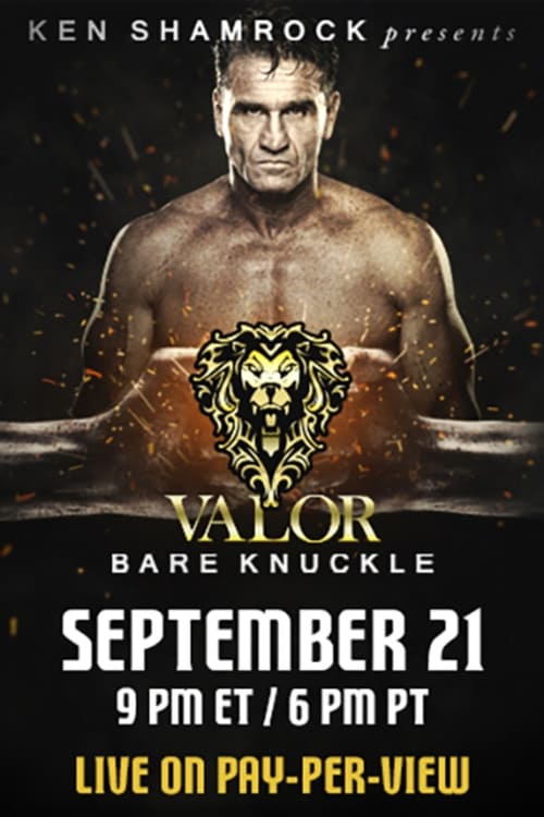 Poster VBK 1 Valor Bare Knuckle 2019