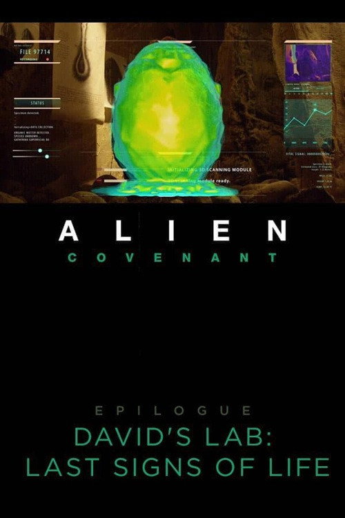 Alien Covemant: David's Lab: Last Signs of Life