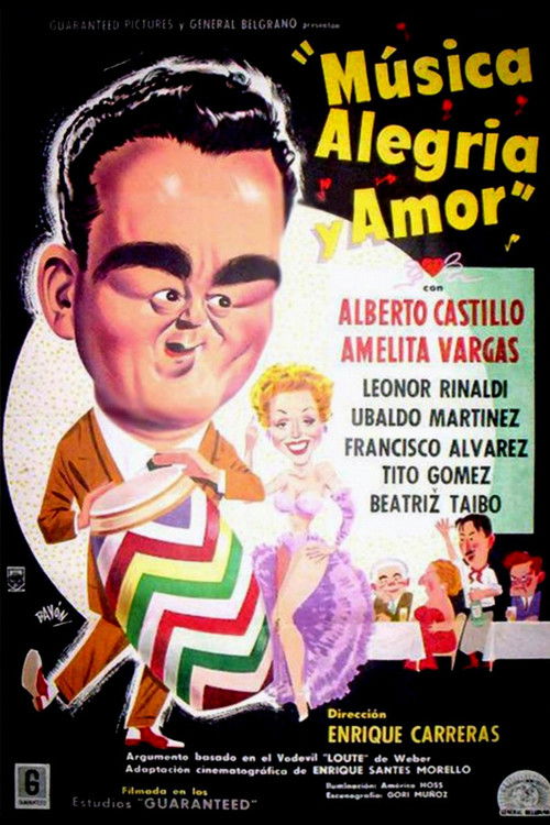 Música, alegría y amor poster