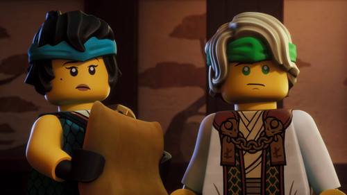 Escena del episodio 13 de la temporada 2 de LEGO Ninjago: El renacer de los dragones