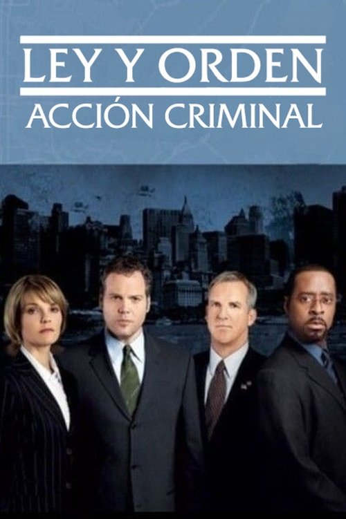 Póster de la temporada 4 de la serie Ley y orden: Acción criminal