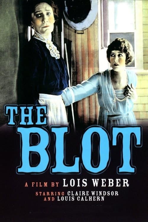 The Blot (1921) poster
