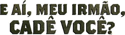 E Aí, Meu Irmão, Cadê Você? - Logo 3