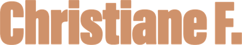 Christiane F. Logo
