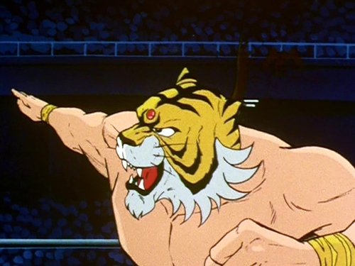 Poster della serie Tiger Mask