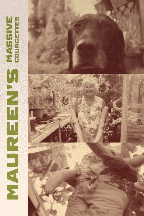 Cartell de Maureen's Massive Courgettes