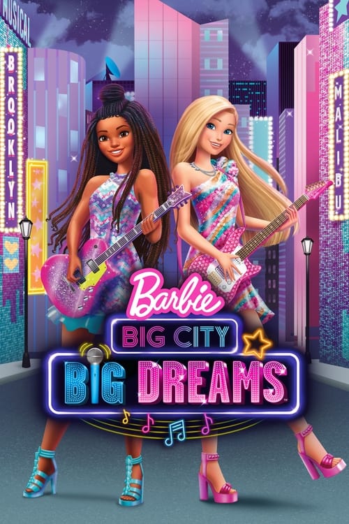 Barbie swaps the sunny shores of Malibu for the bright lights of Broadway to attend an excusive summer performing arts program and meets…Barbie!  Fast friends, the two discover they share more than a name as they explore New York City and all the amazing things they have in common.  As they compete for the coveted once-in-a-lifetime Spotlight Solo from Times Square, the friends discover competition isn’t all about winning, it’s about striving to be your best, overcoming doubts, and sharing the spotlight.