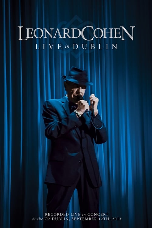 Leonard Cohen - Live in Dublin poster
