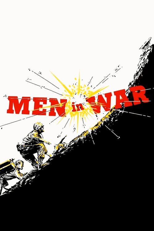 Poster Men in War 1957