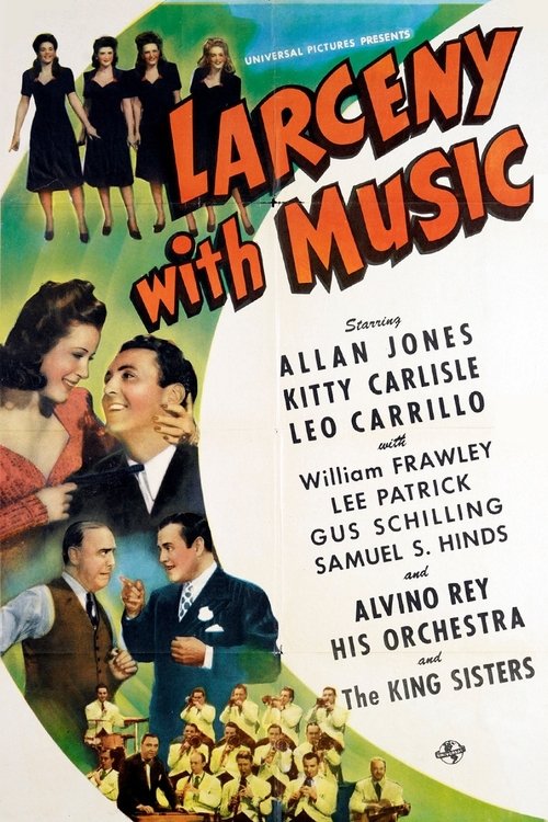 Larceny with Music (1943) poster