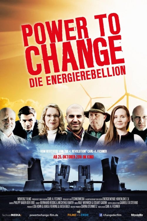 Poster Power to Change - Die Energierebellion 2016