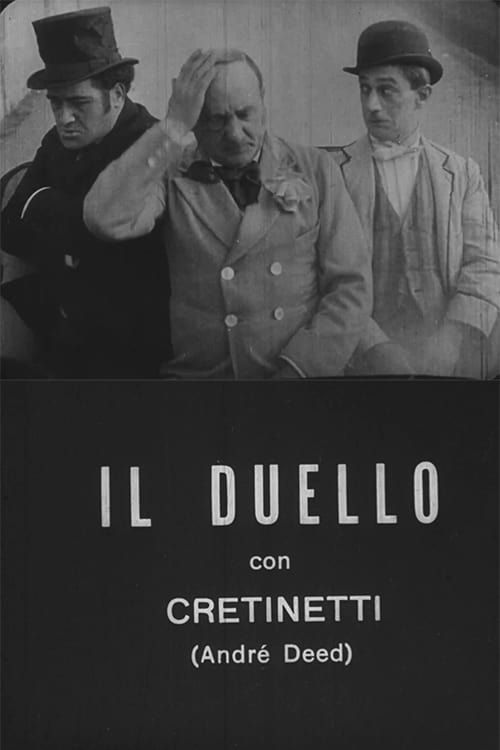 Poster Cretinetti cerca un duello 1909