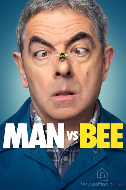 Grootschalige poster van Man vs Bee