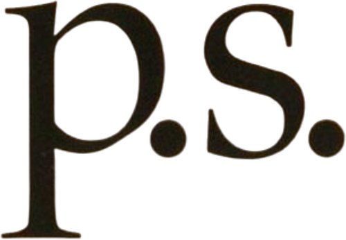 P.S.