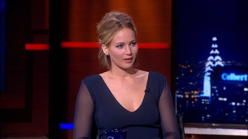Escena del episodio 24 de la temporada 11 de la serie The Colbert Report