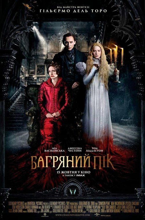 Багряний пік / Crimson Peak (2015) TMDB poster