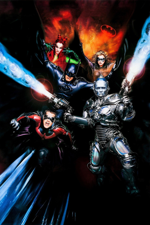 Póster oficial de Batman & Robin (1997) - Action